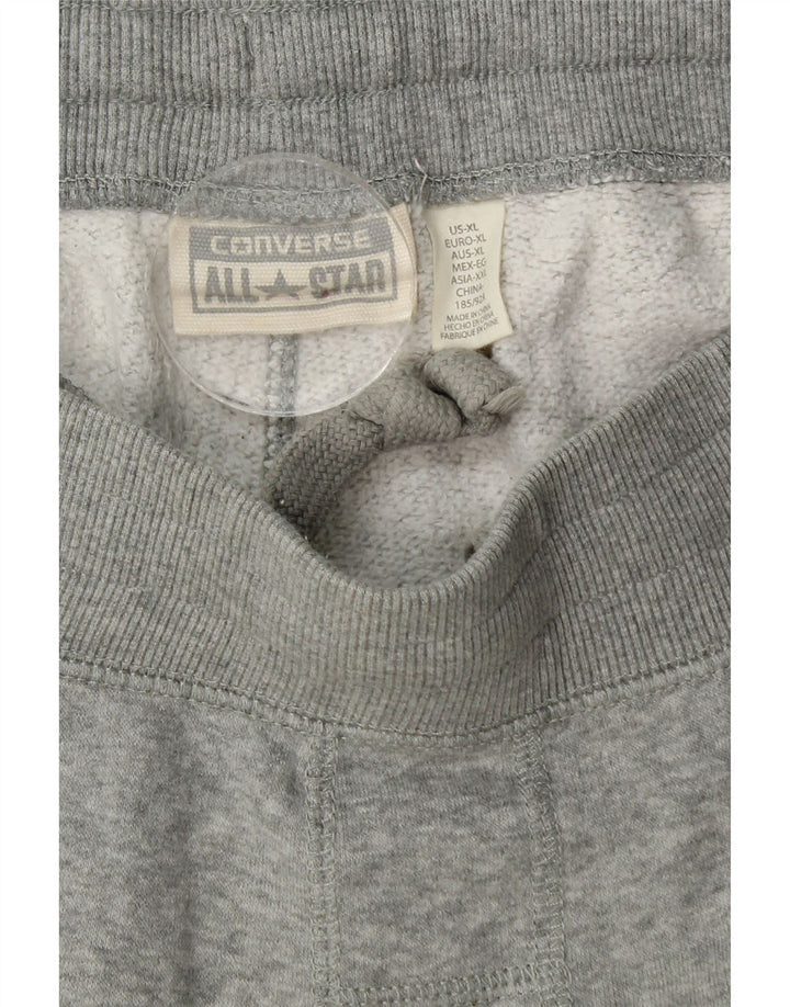 Pantaloni de trening Converse pentru bărbați Joggeri XL bumbac gri