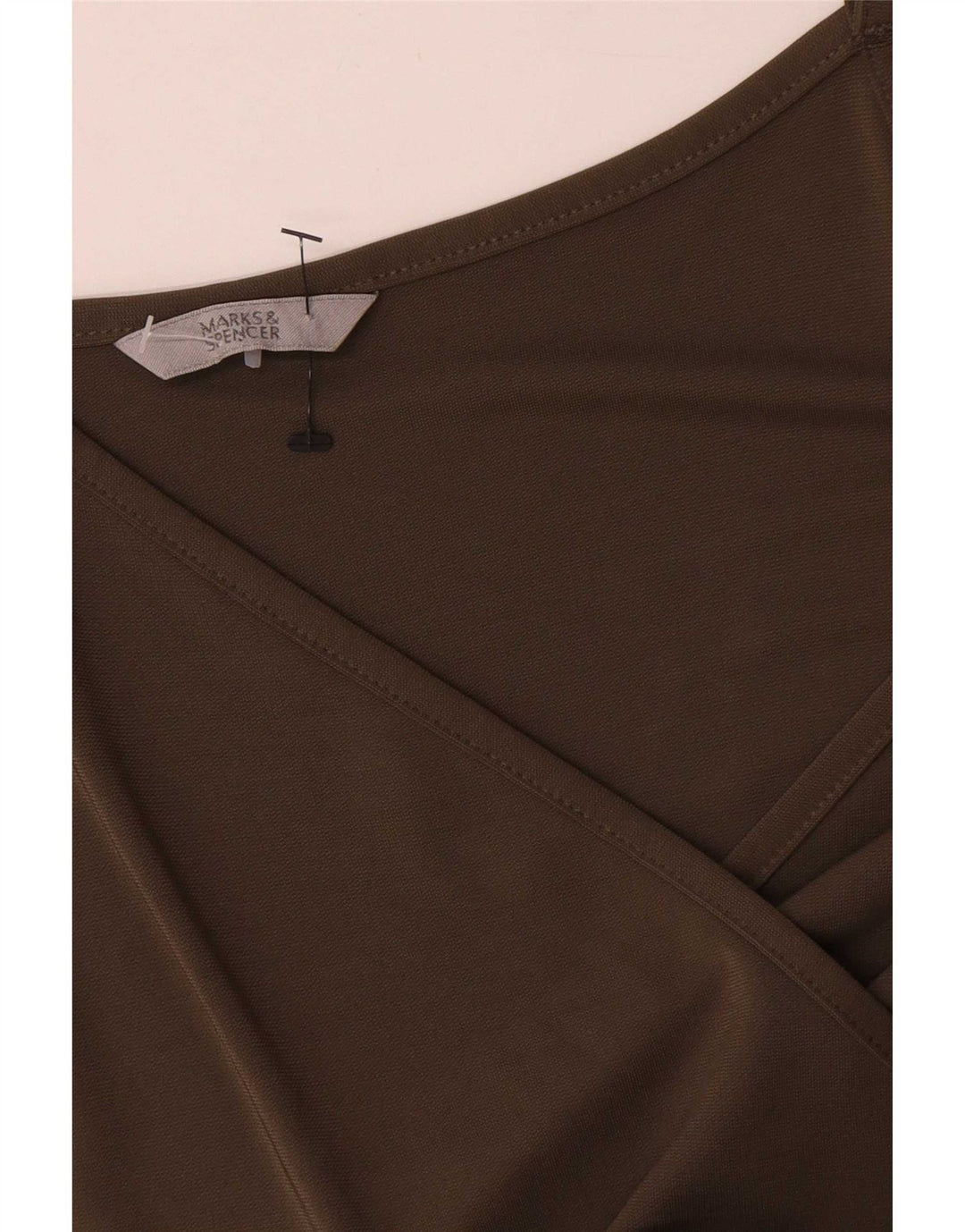 Rochie A-Line fără mâneci pentru femei Marks & Spencer UK 12 Medium Khaki