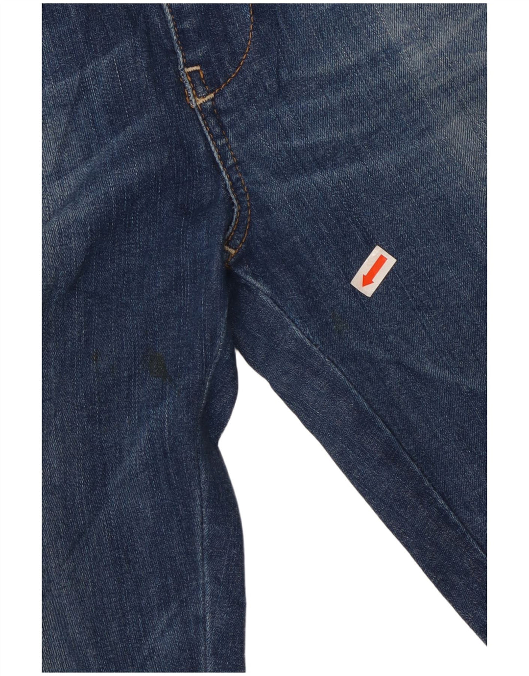 DIESEL Blugi Skinzee cu talie joasă super subțire pentru femei L25 L27 Albastru