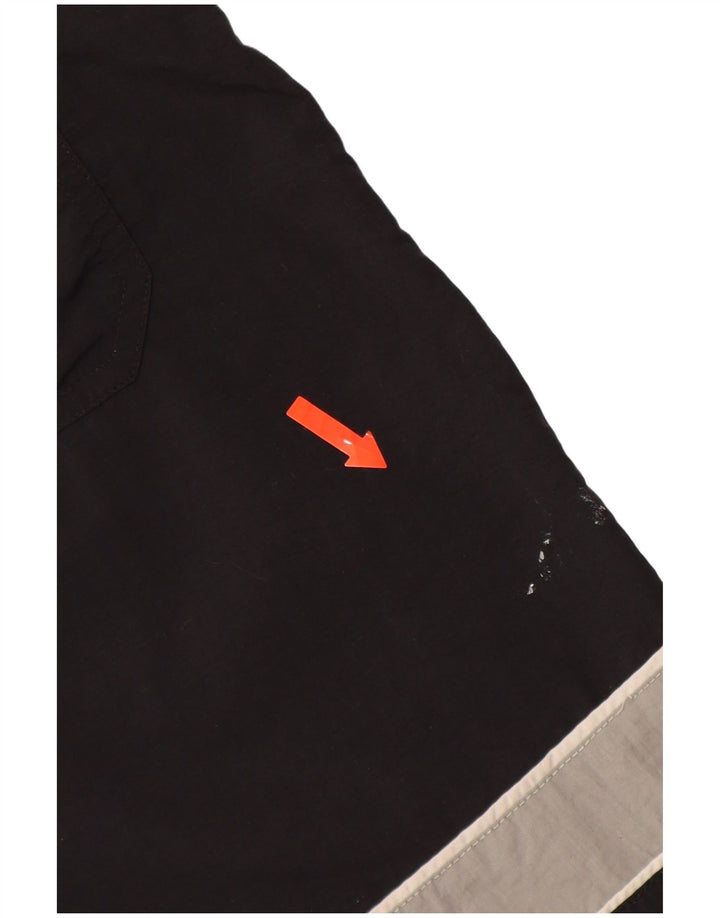 Pantaloni scurți de înot pentru bărbați CHAMPION XL, negru, color block