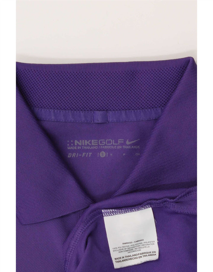 Tricou polo Nike pentru bărbați Dri Fit Poliester violet mic