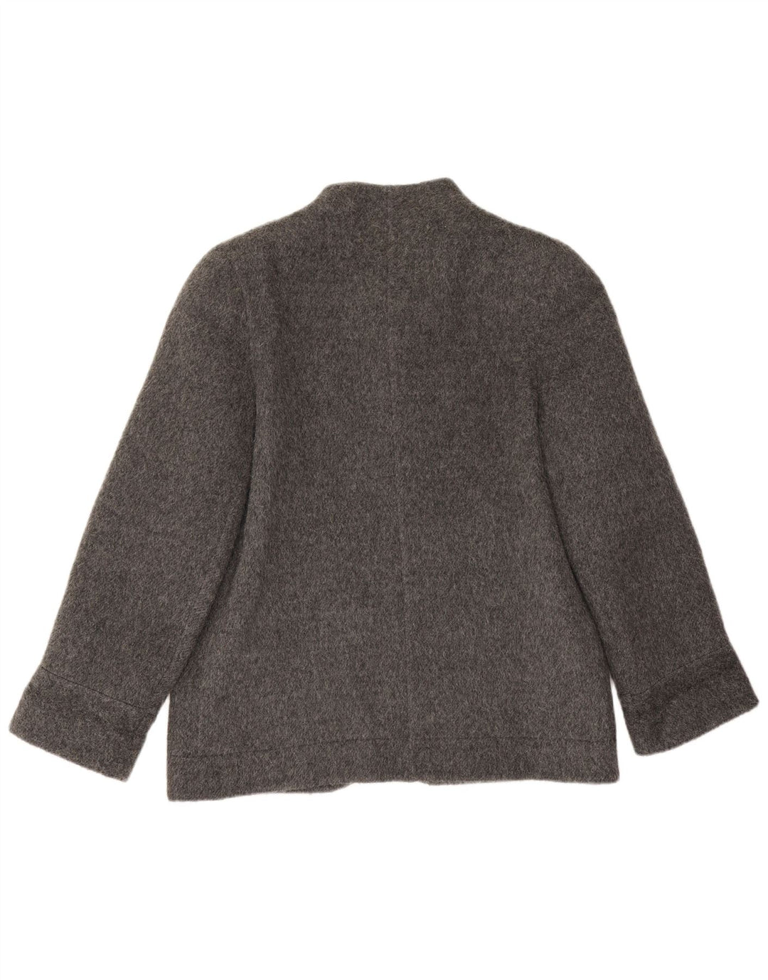 Blazer Vintage pentru femei cu 4 nasturi, UK 14, mare, gri