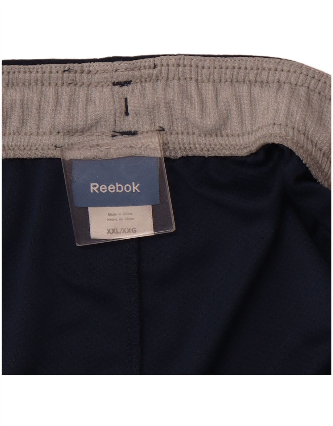 Pantaloni scurți sport REEBOK pentru bărbați 2XL, poliester bleumarin