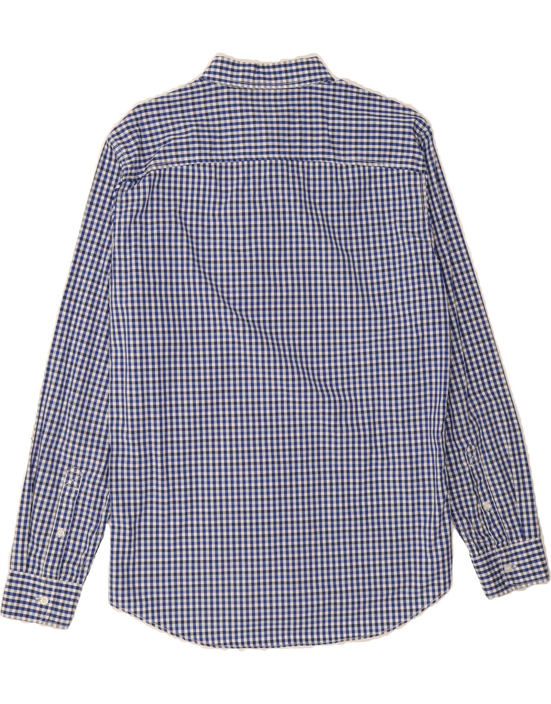 TIMBERLAND Mens Regular Fit Shirt Large Blue Gingham Cotton Vintage Timberland and Second-Hand Timberland from Messina Hembry 