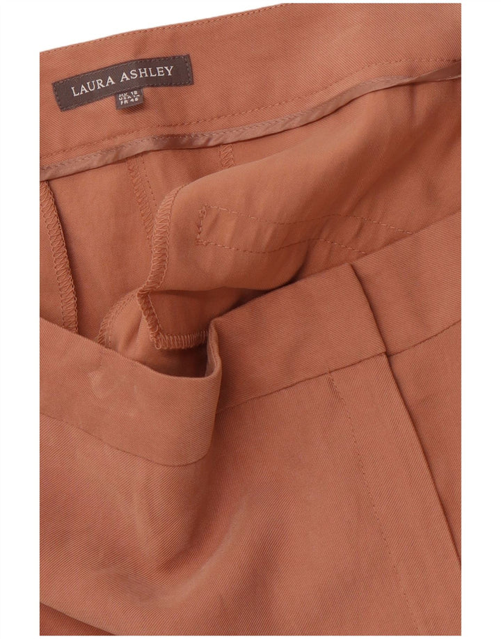 LAURA ASHLEY Pantaloni chino drepți pentru femei UK 18 XL W38 L27 roz