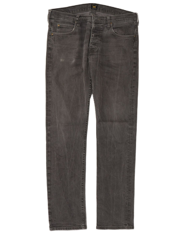 Blugi Lee Powell Slim pentru bărbați W33 L34 bumbac gri