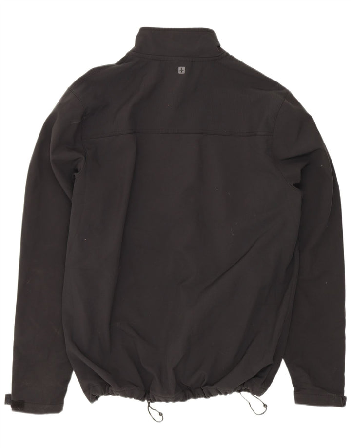 Jachetă Windbreaker pentru bărbați Mountain Warehouse UK 40 Poliester negru mare