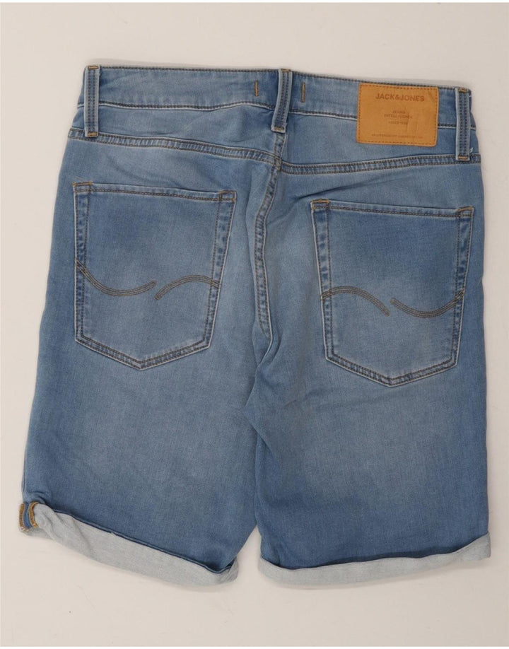 JACK & JONES Mens Regular Denim Shorts Small W28  Blue Cotton Vintage Jack & Jones and Second-Hand Jack & Jones from Messina Hembry 