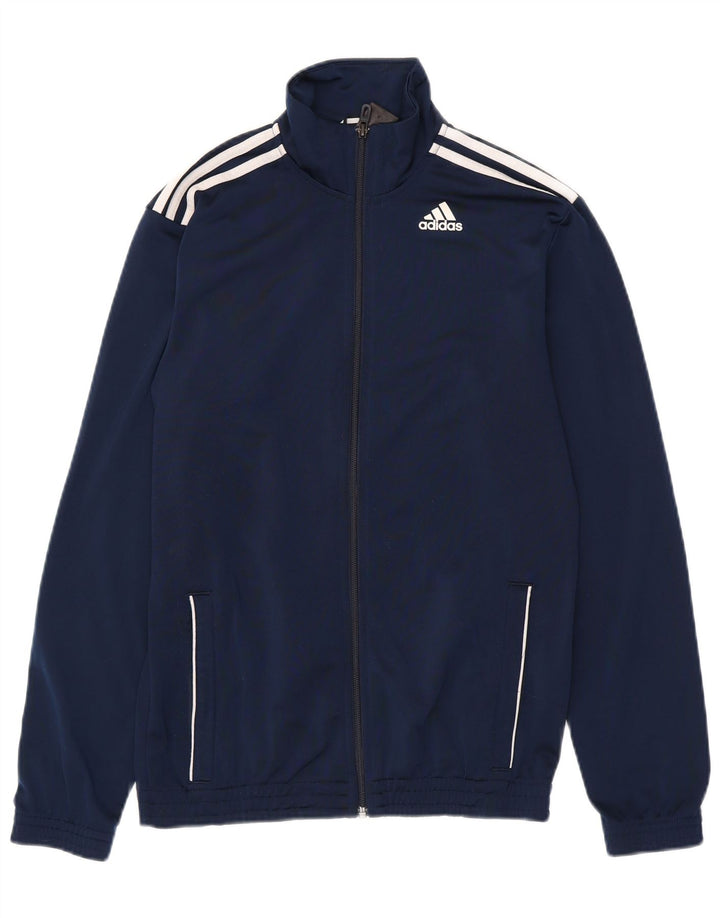 Jachetă de trening pentru bărbați Adidas UK 36/38 Poliester bleumarin mic