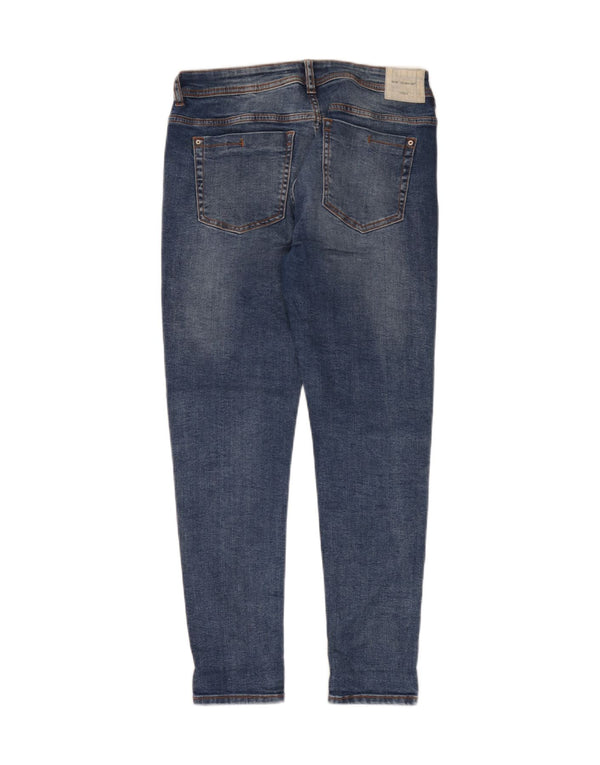 Blugi skinny pentru femei Zara EU 40 Medium W30 L28 Bleumarin