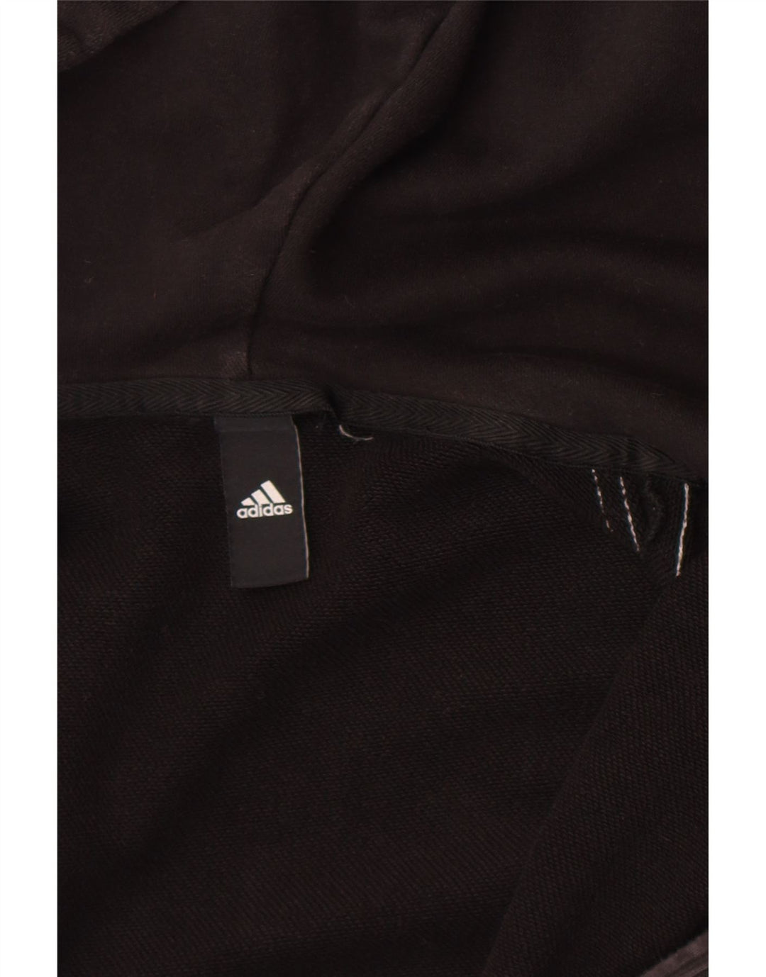 Pulover Adidas pentru bărbați, cu fermoar, mic, negru