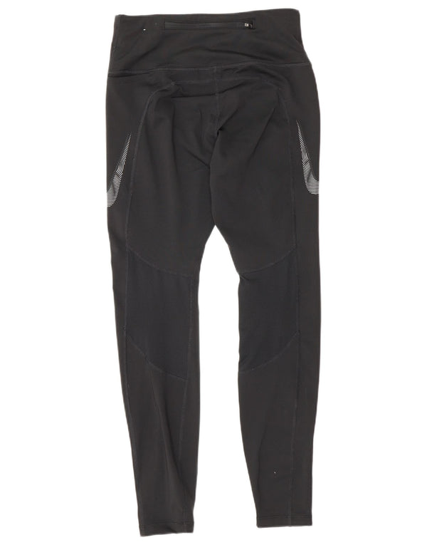 Leggings Nike Dri Fit pentru femei UK 8 Mici, negru, poliester color bloc