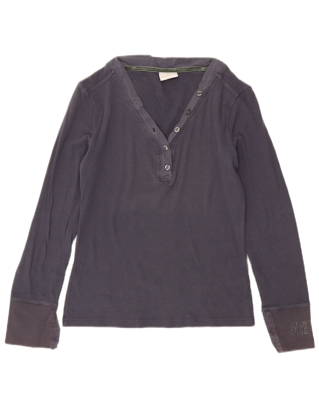 Top pentru femei North Sails cu mânecă lungă UK 12, mediu, bleumarin, bumbac
