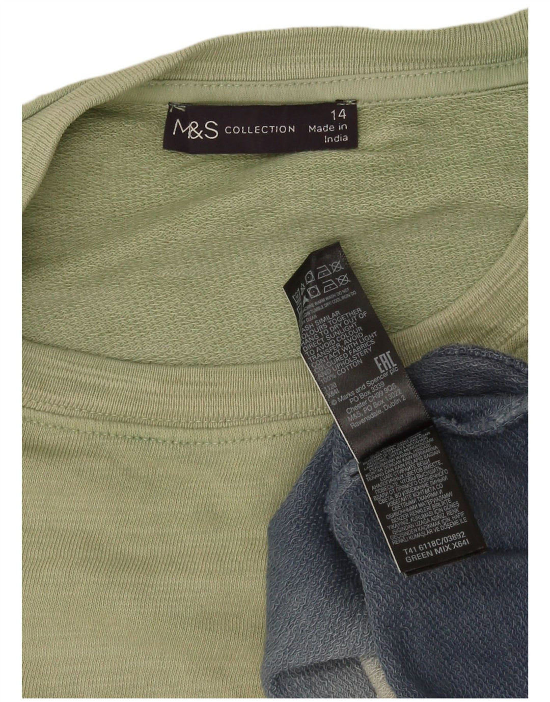 Pulover pentru damă Marks & Spencer, mare, verde, 14 UK