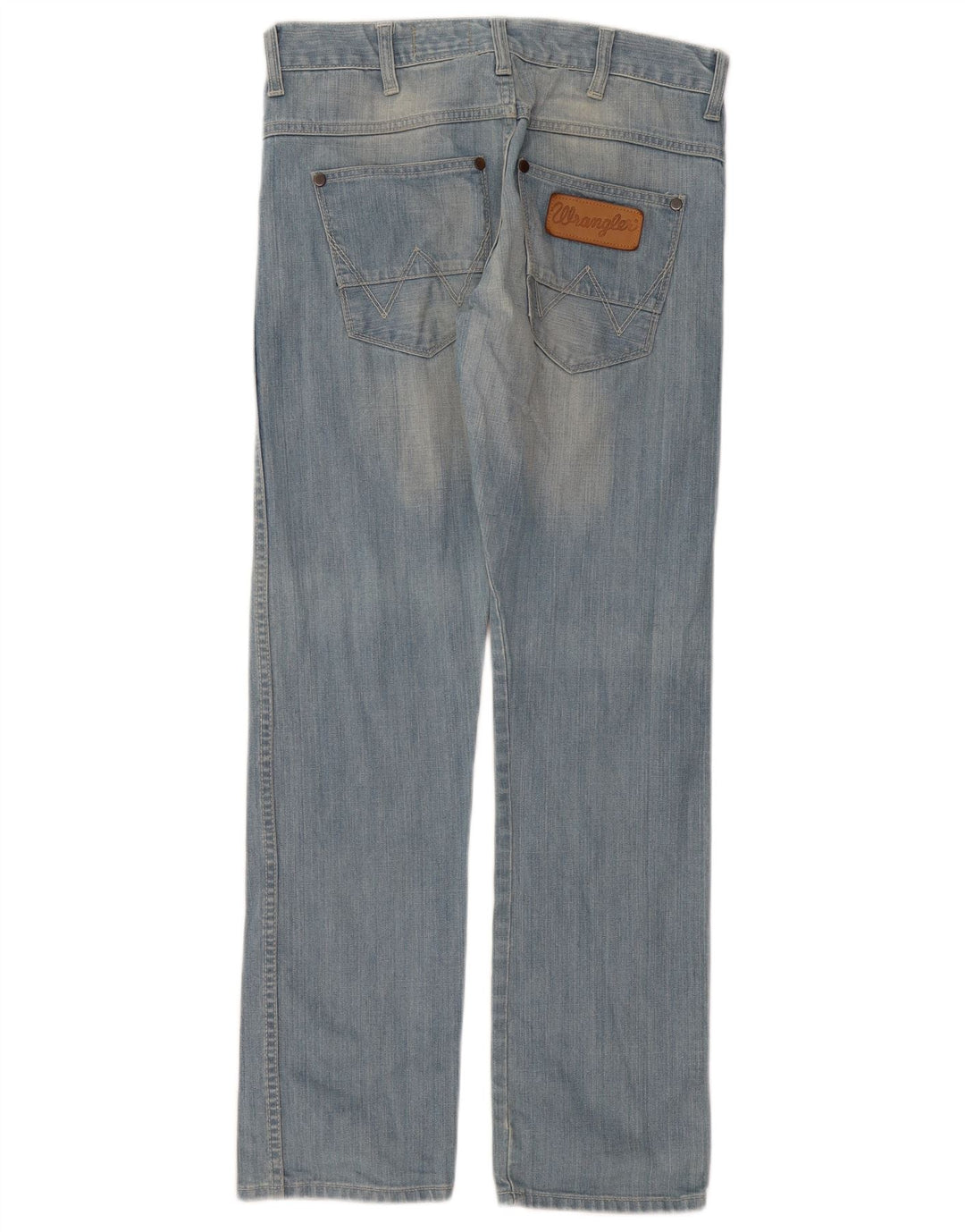 Blugi drepti pentru femei Wrangler W31 L32 Bumbac albastru