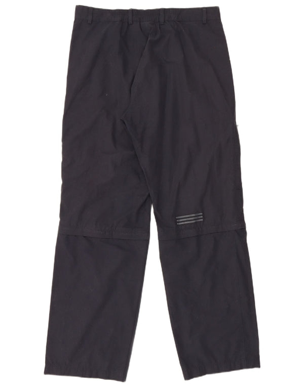 Pantaloni cargo drepti pentru bărbați Adidas Mediu W32 L31 Poliester bleumarin