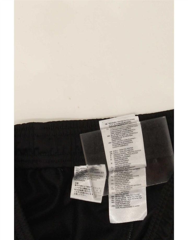 Pantaloni de trening Adidas pentru bărbați Joggeri poliester mediu negru