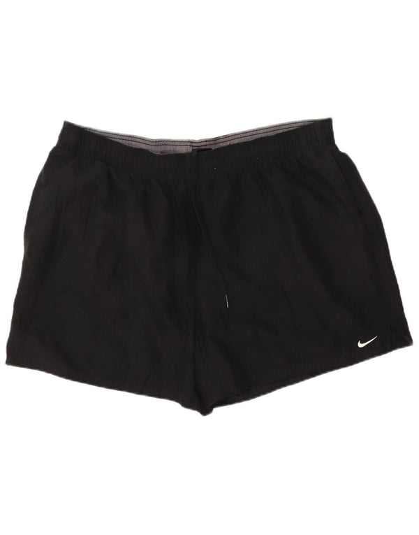 Pantaloni scurți sport Nike pentru bărbați 2XL, poliester negru