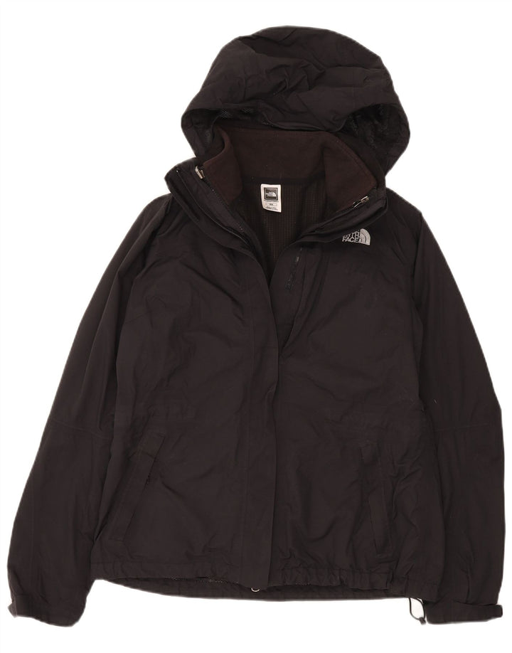 Jachetă Windbreaker pentru femei cu glugă The North Face UK 12 Medium Black