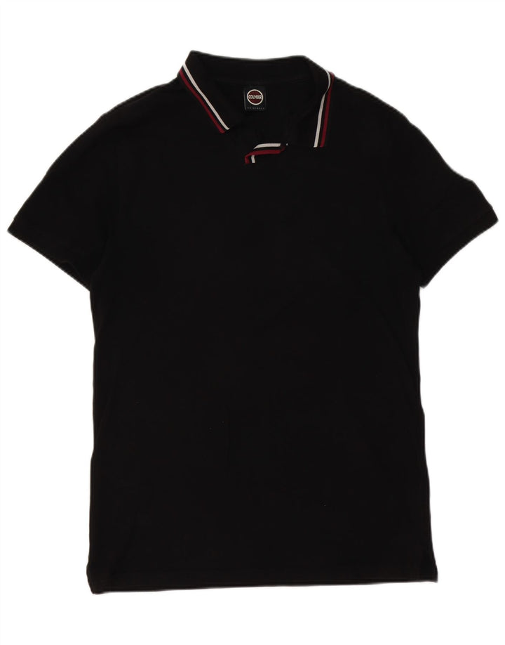 Tricou polo pentru bărbați Colmar, negru mediu