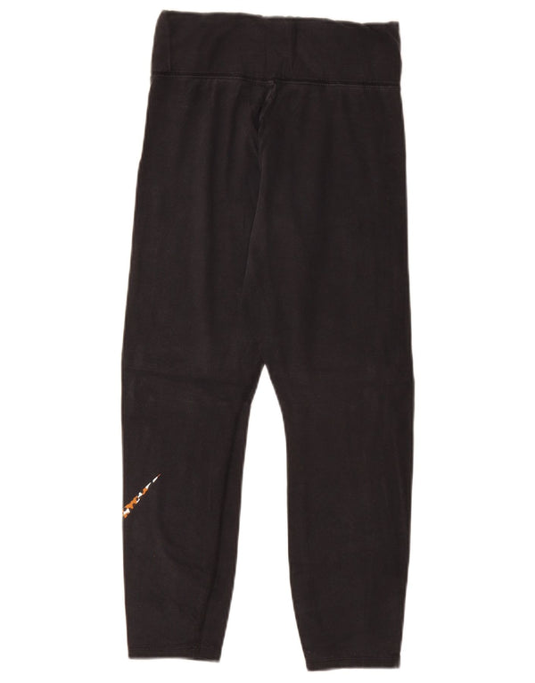 Leggings crop grafic pentru femei Nike UK 8 Small Black