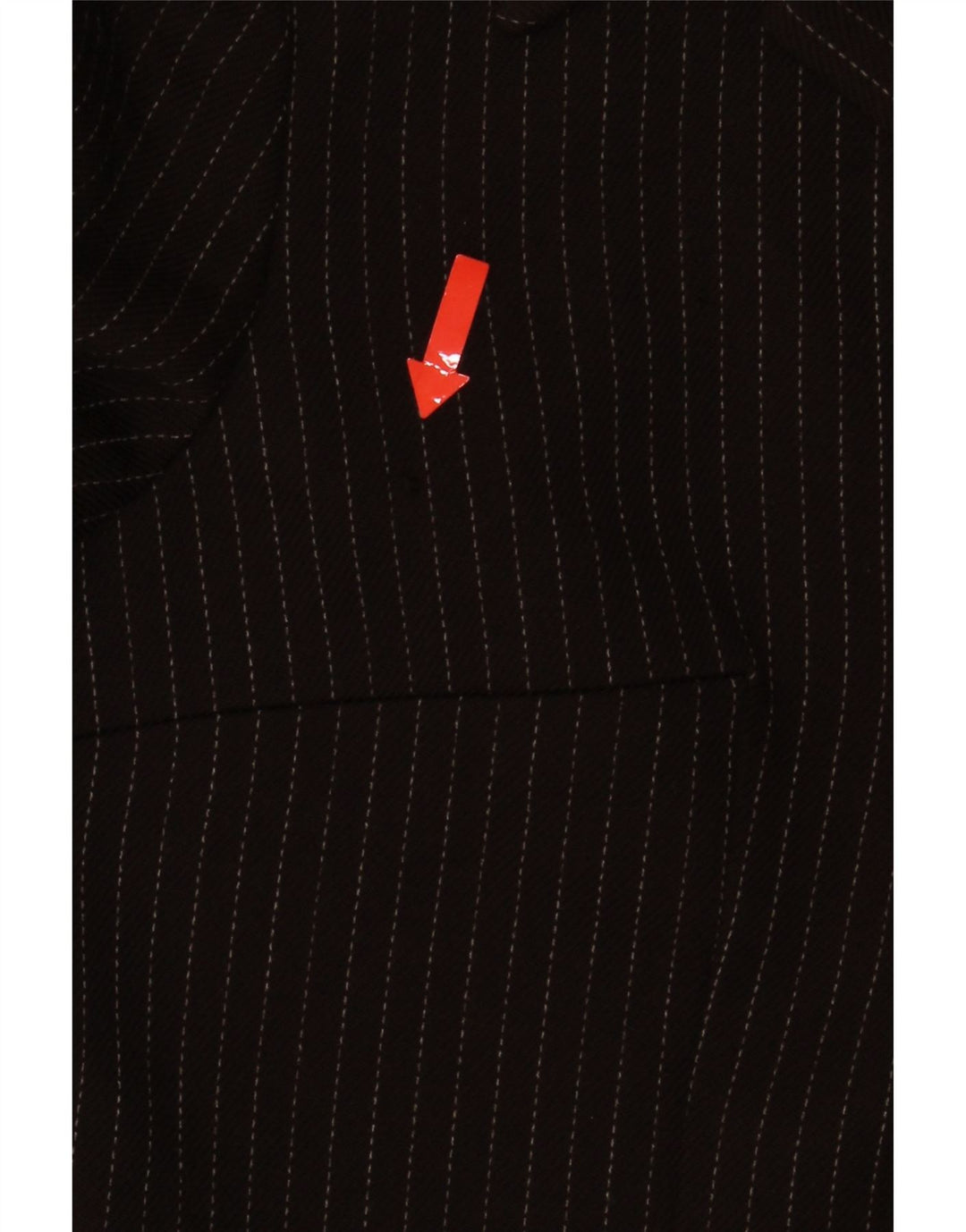 Sacou Blazer Femei I Gabbiani 4 Nasturi IT 44 Maro Mediu Pinstripe