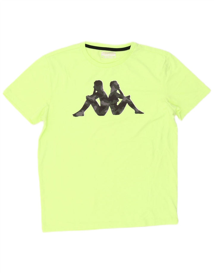 Tricou grafic pentru bărbați Kappa Top verde mediu