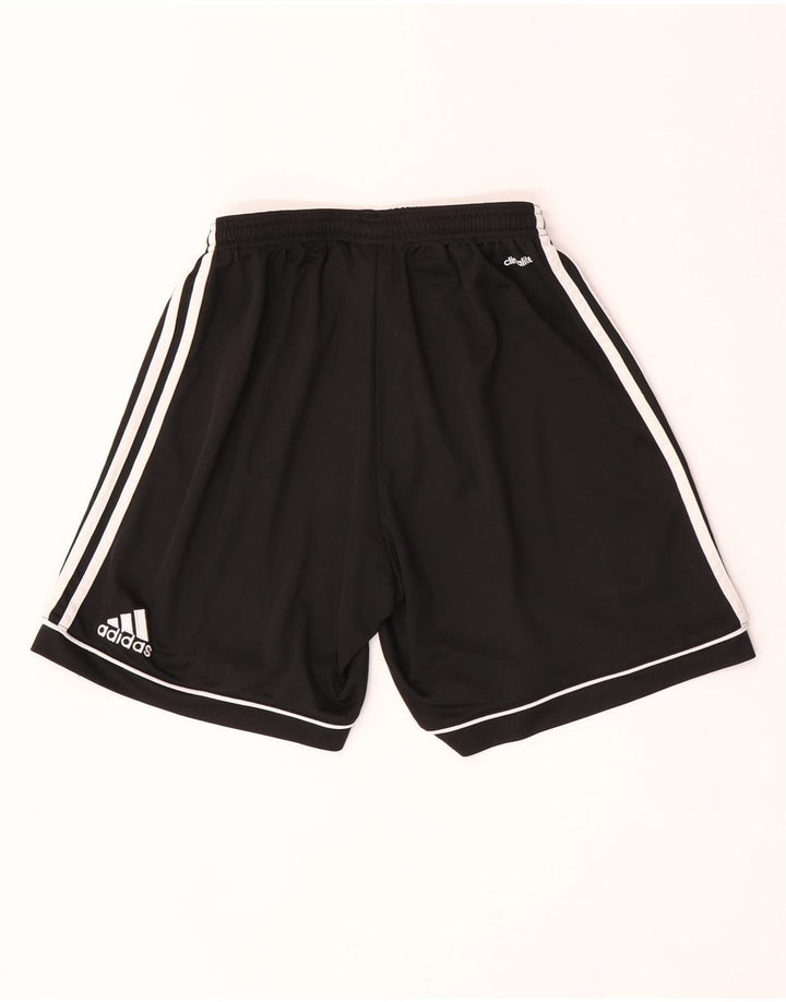 Pantaloni scurți sport adidas Climalite pentru bărbați, poliester negru mic