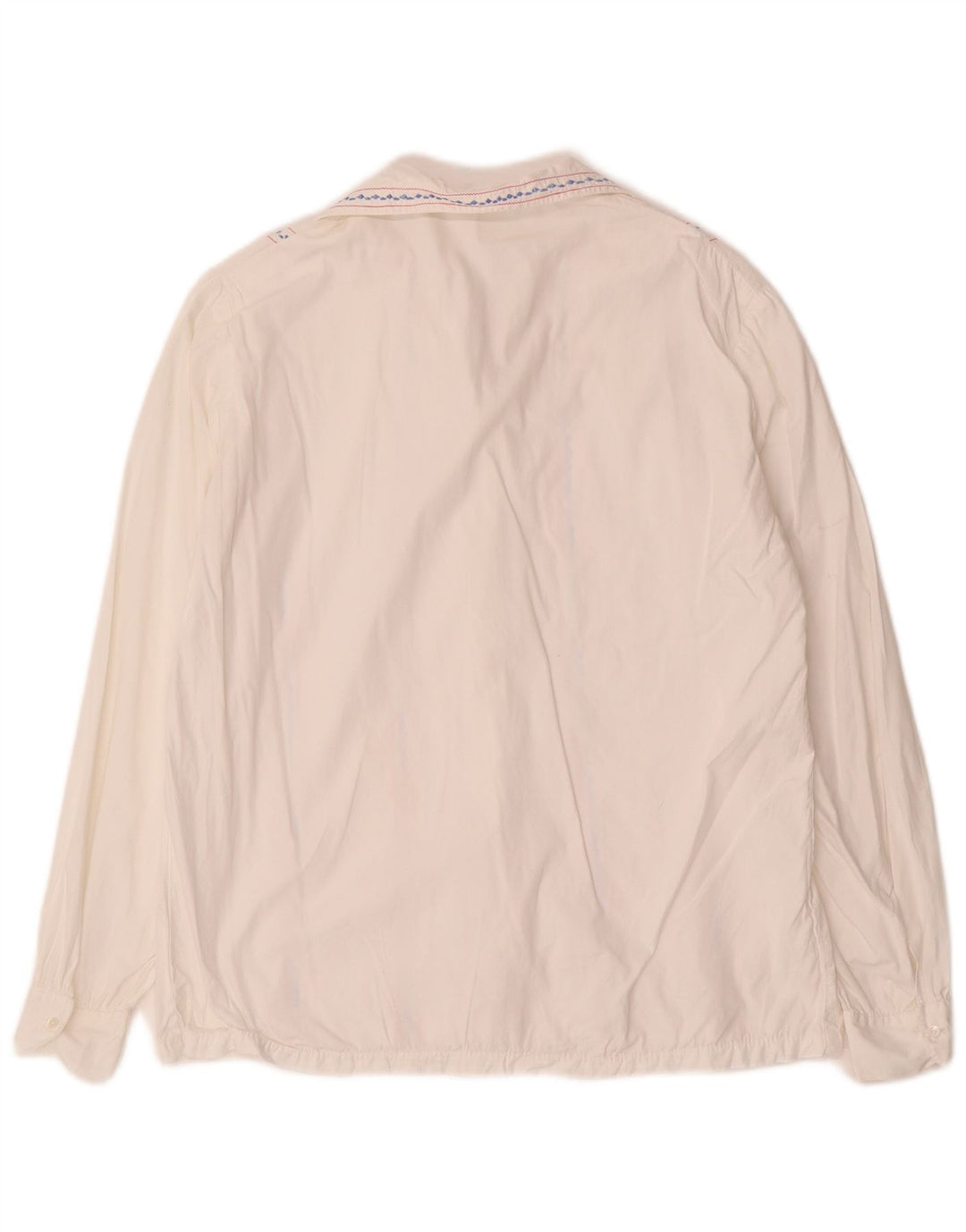 Bluză cămașă pentru femei VINTAGE UK 16 mare cu dungi albe