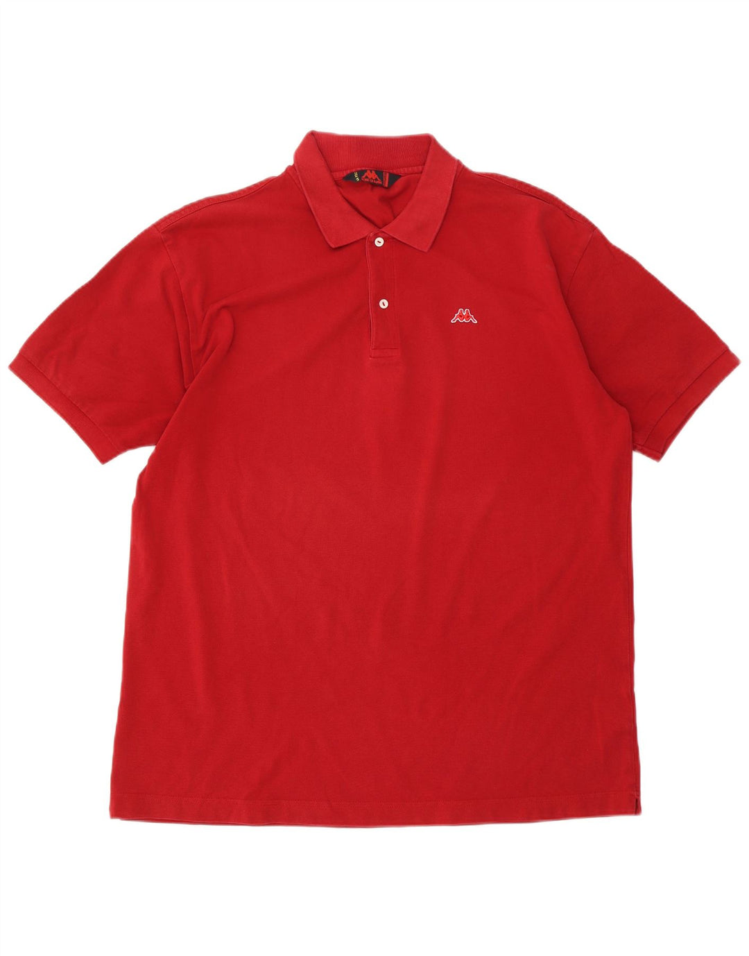 Cămașă polo pentru bărbați Kappa 3XL bumbac roșu