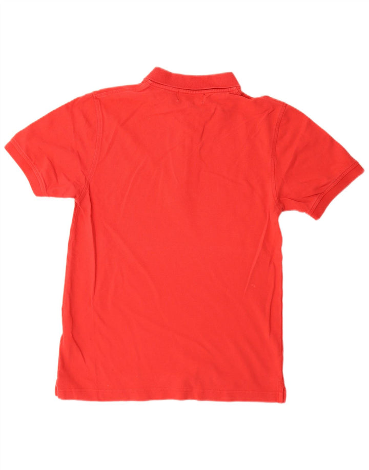 Tricou polo Lyle & Scott pentru bărbați, bumbac roșu mediu