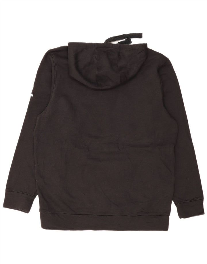 ADIDAS Raiders Graphic Hoodie Pulover mare, negru, bumbac