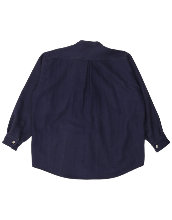 Cămașă de flanel pentru bărbați VINTAGE, 2XL, bleumarin