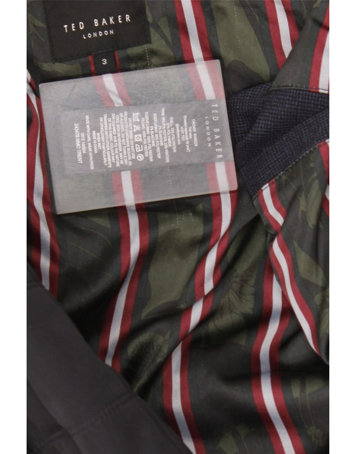 Jachetă căptușită pentru bărbați TED BAKER Mărimea 3 Poliester bleumarin mediu