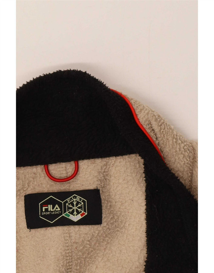 Jachetă pentru bărbați Fila Fleece UK 40 Large Beige