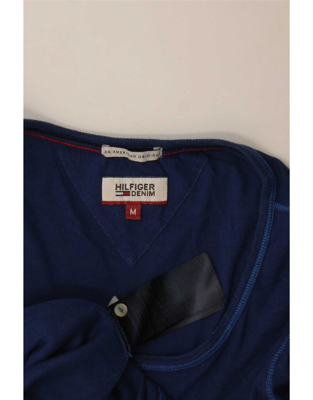 Top pentru femei Tommy Hilfiger cu mânecă lungă UK 12 Medium Bleumarin