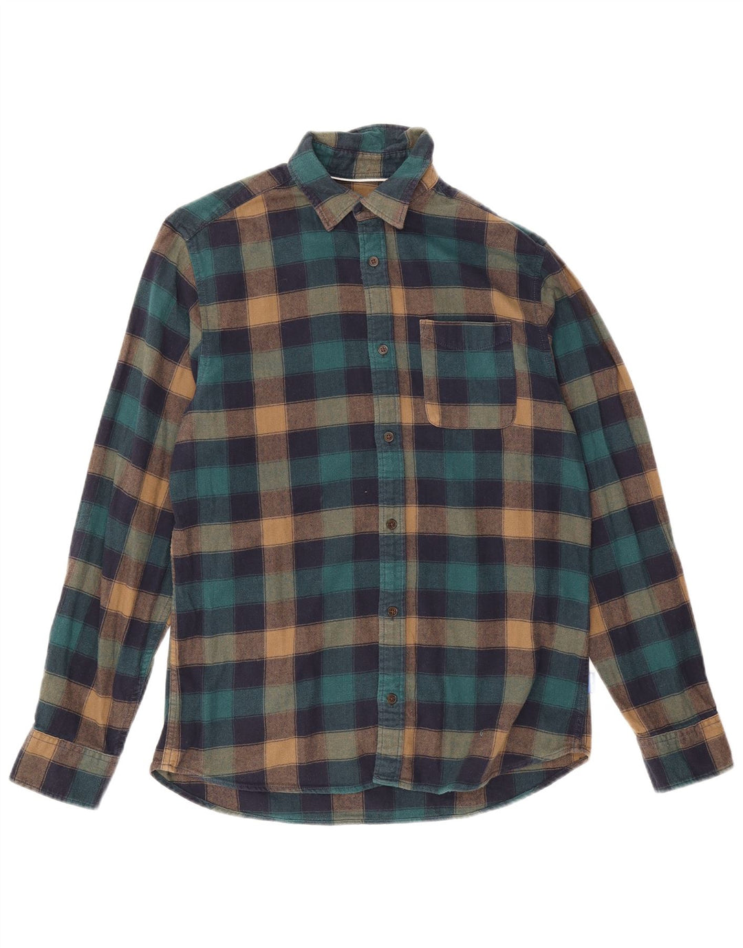 Cămașă Jack & Jones pentru bărbați din flanel mic, multicolor, din bumbac
