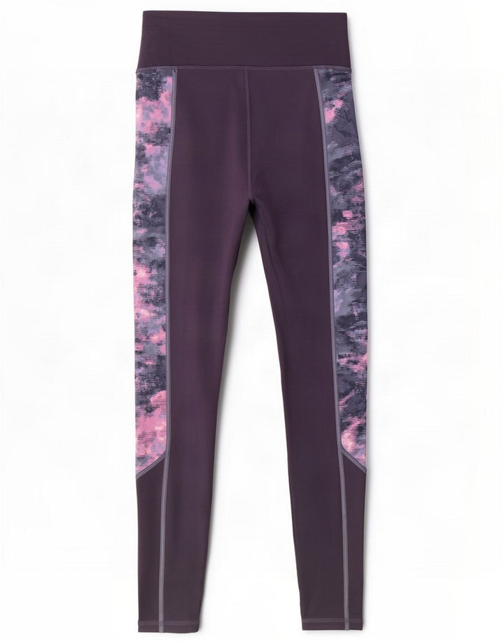 Leggings Under Armour pentru femei cu model abstract UK 6 XS bleumarin