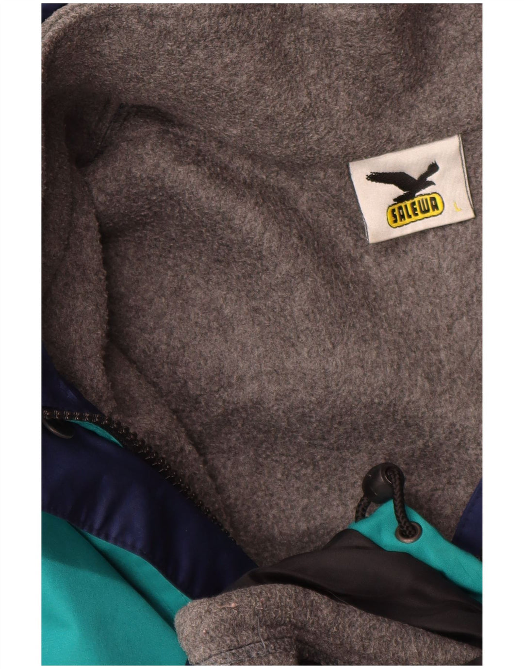 SALEWA Jachetă de vânt pentru bărbați UK 40, mare, albastru, poliamidă color bloc