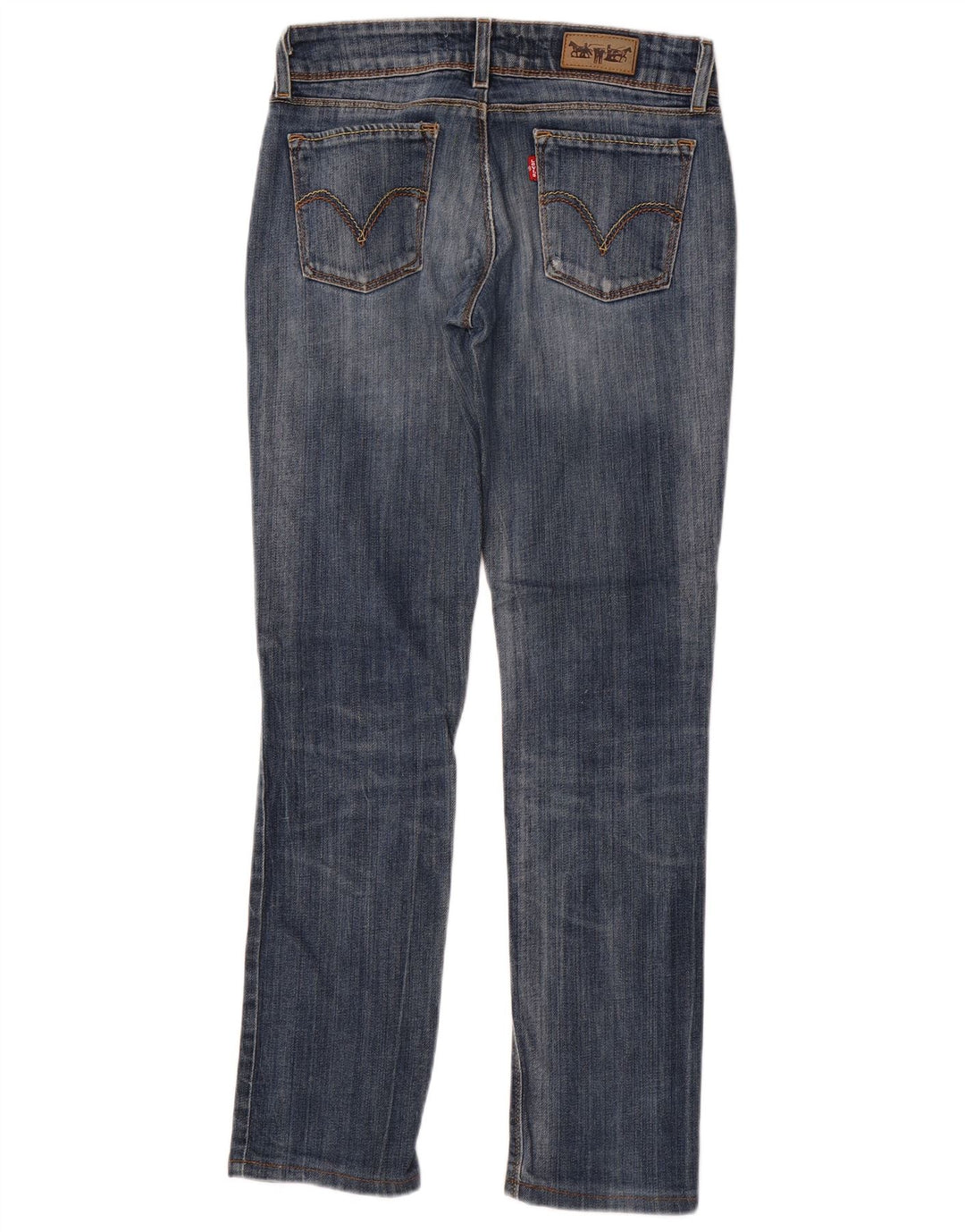 Blugi Levi's 571 Slim pentru femei W29 L30 Bumbac albastru