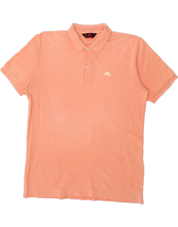 KAPPA Mens Polo Shirt Medium Pink Cotton Vintage Kappa and Second-Hand Kappa from Messina Hembry 