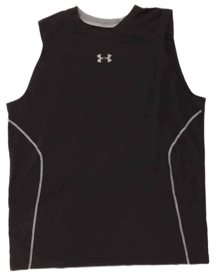 Vest Top pentru bărbați Under Armour XL, poliester negru