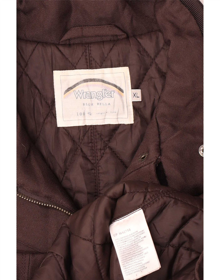 Jachetă militară Wrangler pentru femei UK 18 XL Maro Poliester