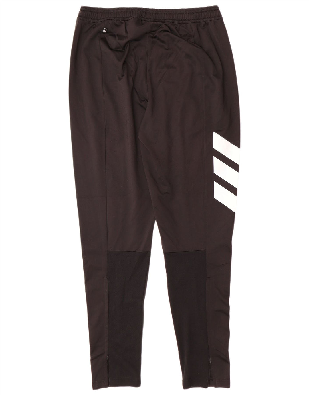 Pantaloni de trening ADIDAS pentru bărbați, mari, negru, poliester color bloc