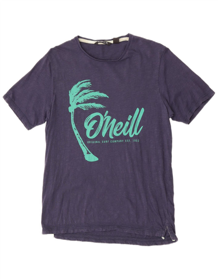 Tricou grafic pentru bărbați O'Neill Top mic din bumbac bleumarin