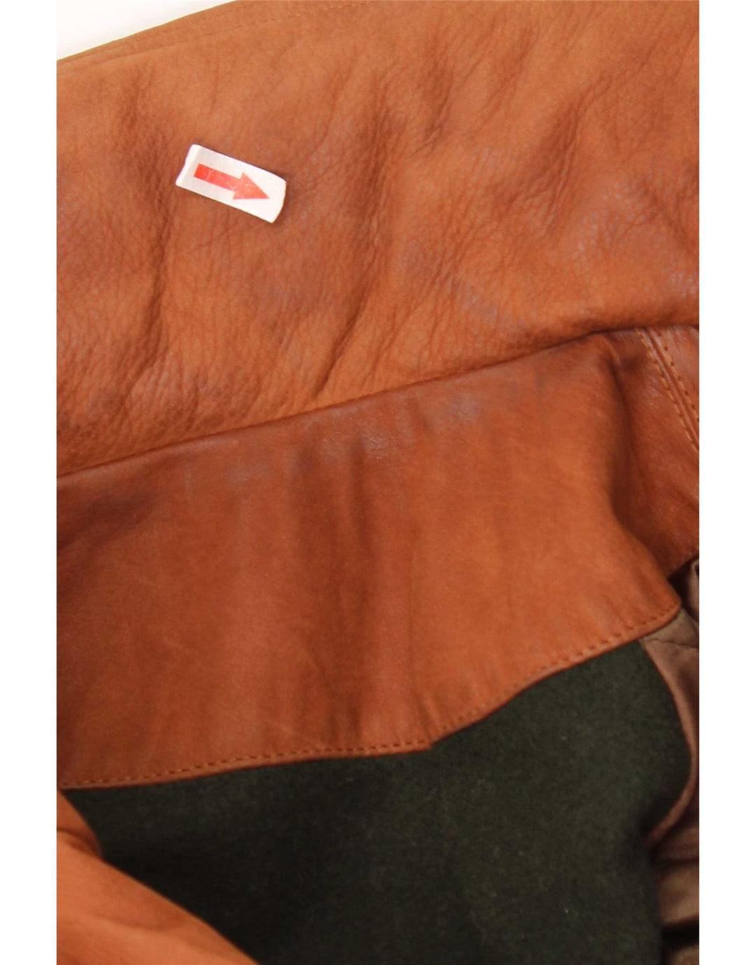 Jachetă din piele pentru bărbați Timberland UK 40 Maro mare