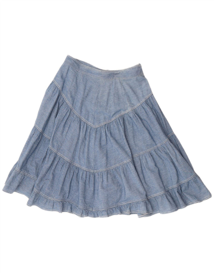 Fusta Midi Denim Vintage pentru Damă W30 Medium Blue