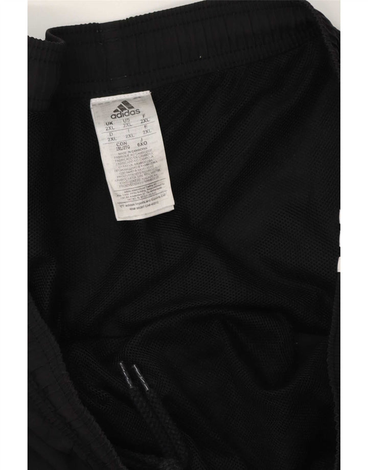 Pantaloni scurți sport pentru bărbați Adidas 2XL poliester negru