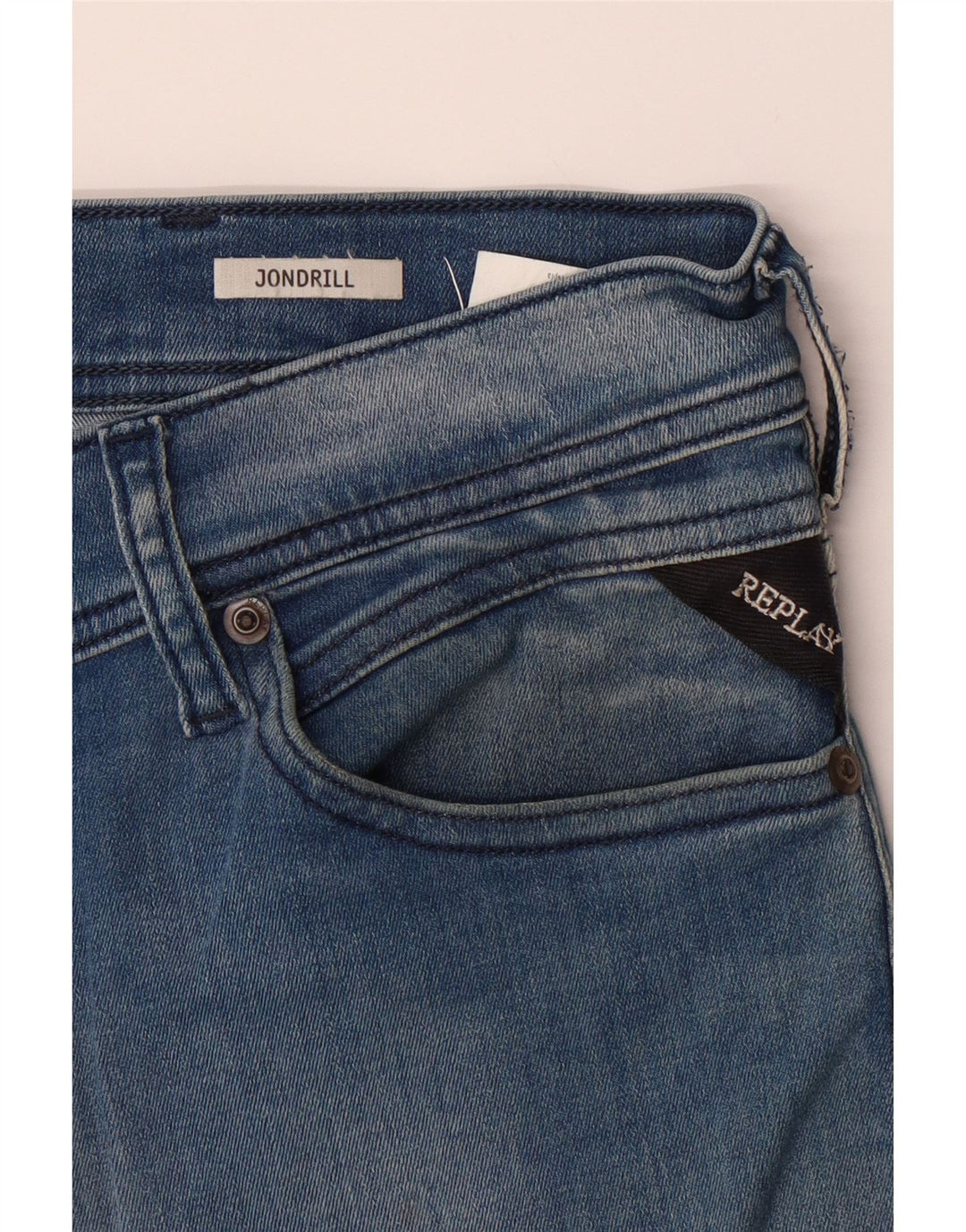 REPLAY Womens Jondrill Slim Jeans W30 L30 Blue Cotton Vintage Replay and Second-Hand Replay from Messina Hembry 