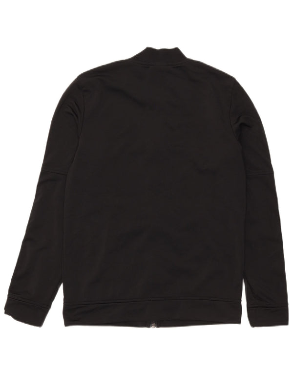 Jachetă de trening Adidas pentru femei UK 12/14 Poliester mediu negru